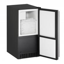 U Line U-ADA15IMS-00B - Ice Maker 15'' Reversible Hinge Stainless 115v