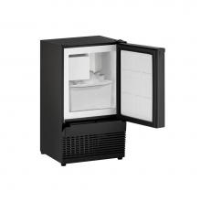 U Line U-BI95B-00A - Ice Maker 14'' Reversible Hinge Black 115v