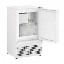 U Line U-BI95W-00A - Ice Maker 14'' Reversible Hinge White 115v