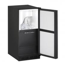 U Line U-CLR1215INT-40B - Clear Ice Machine 15'' Pump Reversible Hinge Integrated 115v