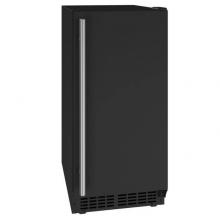 U Line UACR115-BS01A - Ice Maker 15'' Reversible Hinge Black Solid 115v