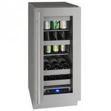 U Line UHBV515-SG01A - Beverage Center 15'' Reversible Hinge Stainless 115v