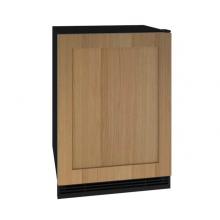 U Line UHFZ124-IS01B - Convertible Freezer 24'' Reversible Hinge Integrated Solid 115v
