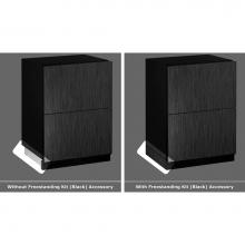 U Line ULAFREESTANDB - 1000 Series Free Standing Kit, Black