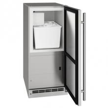 U Line UOCR115-SS01B - Outdoor Ice Maker 15'' Reversible Hinge Stainless 115v