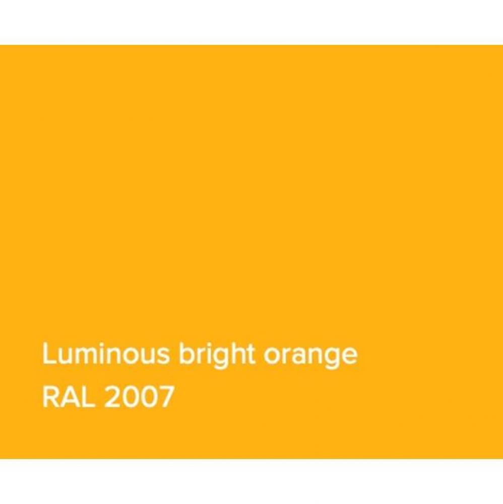 RAL Basin Luminous Bright Orange Matte