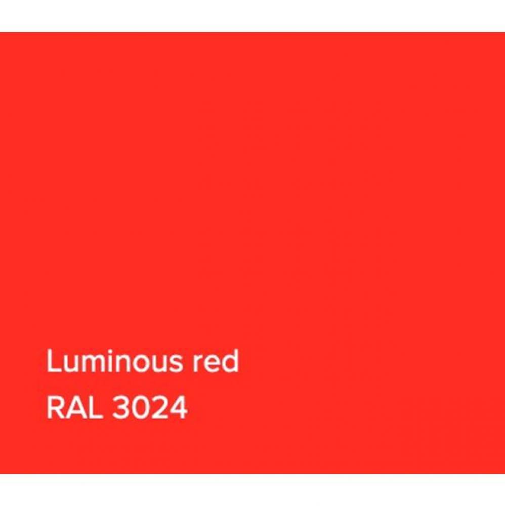 RAL Basin Luminous Red Matte