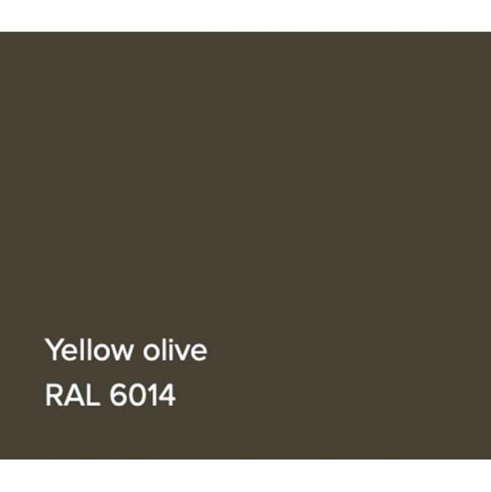 RAL Bathtub Yellow Olive Matte