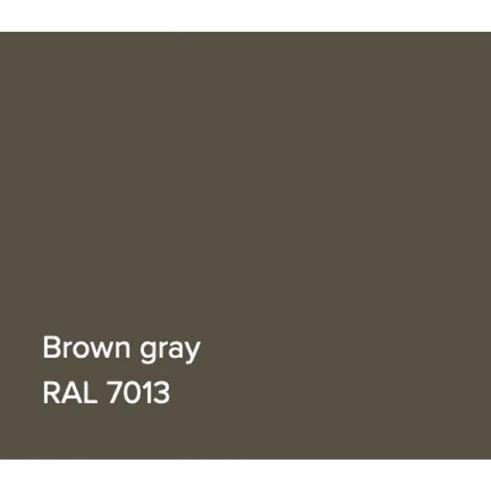 RAL Basin Brown Grey Matte
