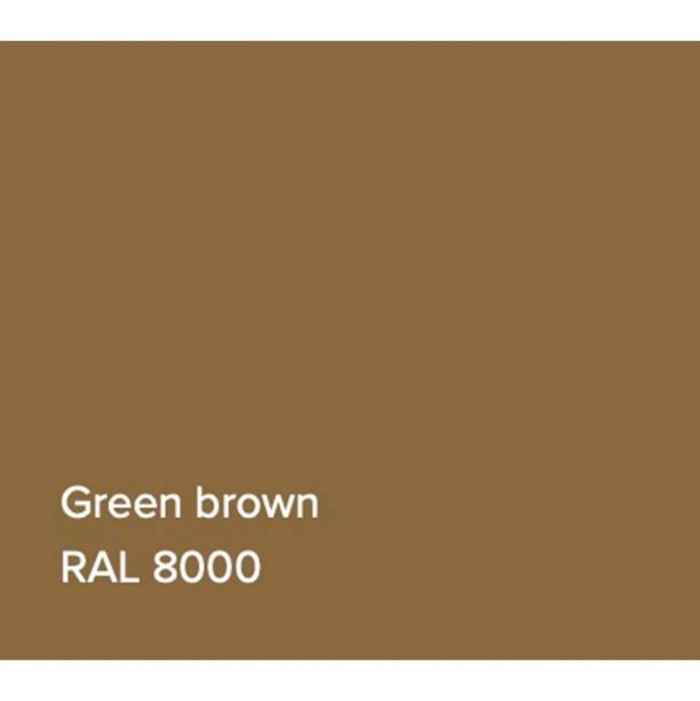 RAL Basin Green Brown Gloss
