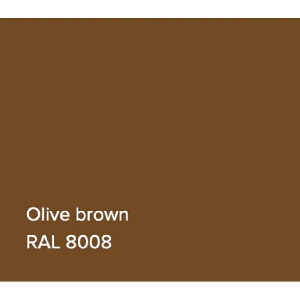 RAL Basin Olive Brown Matte