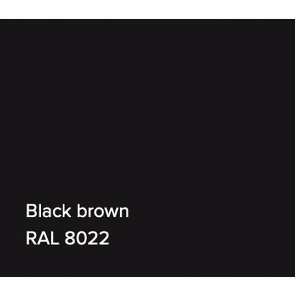 RAL Basin Black Brown Gloss