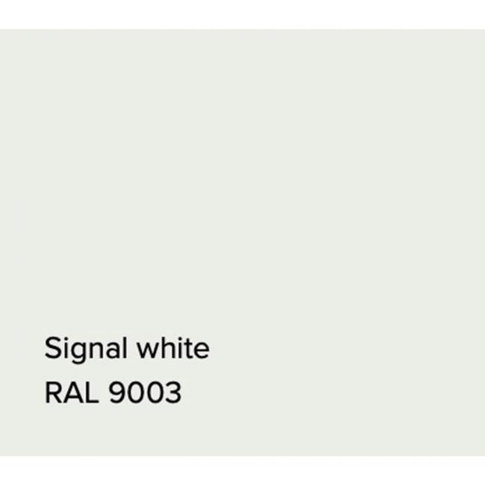 RAL Basin Signal White Matte