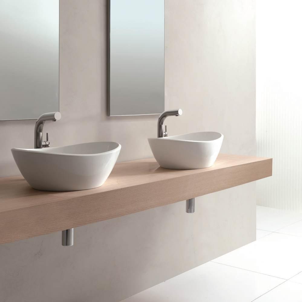 Amalfi 22'' x 13'' Oval Vessel Lavatory Sink