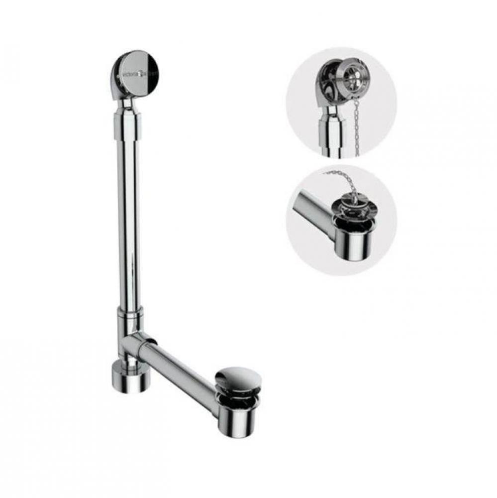Freestanding Victoria + Albert® Bathtub Drain For Above-Floor Installation Box