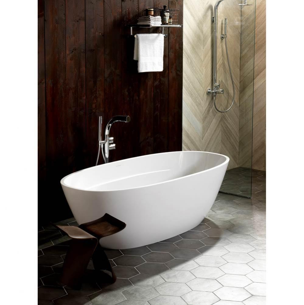 Terrassa 67'' x 32'' Freestanding Soaking Bathtub