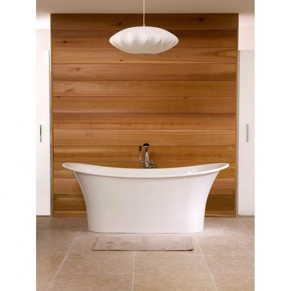 Toulouse 71'' x 32'' Freestanding Soaking Bathtub With Void