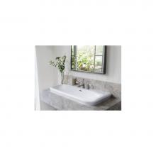 Victoria + Albert DB-LAR-3TH-100-IO - Lario 100 Solo Drop-in Lavatory Sink