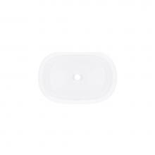 Victoria + Albert UB-BAR-56-IO - Barcelona 22'' x 15'' Undermount Oval Lavatory Sink