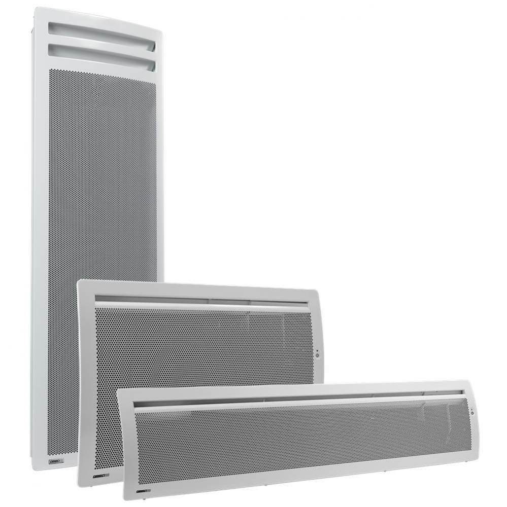 Opera 46 Intuitiv radiant convector 2000/1500W 240/208V satin white