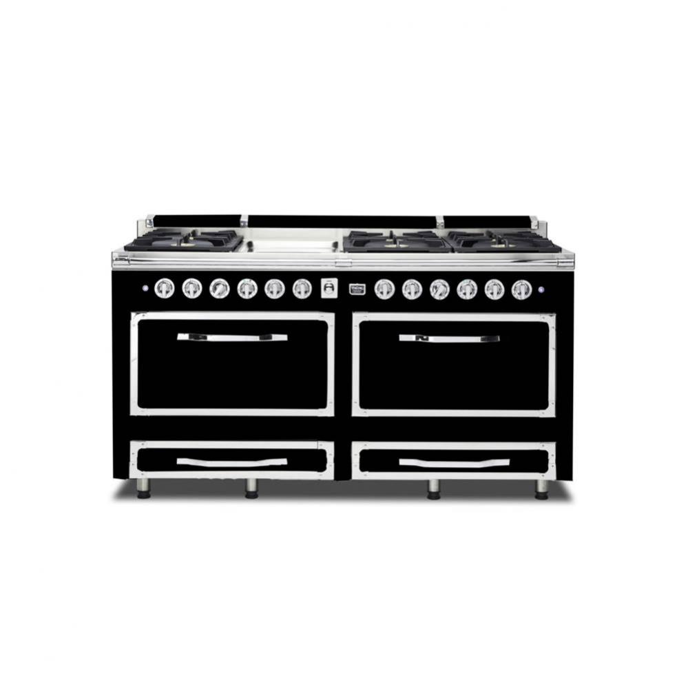 Viking Tuscany 66'' Df Range 6 Burner/Griddle Bk