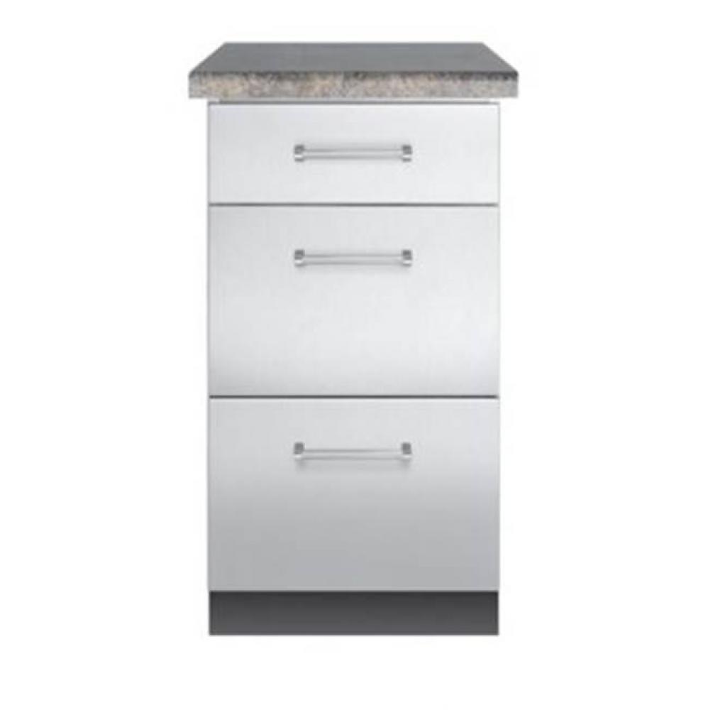 30''D./18''W. Outdoor Base Cabinet-Stainless
