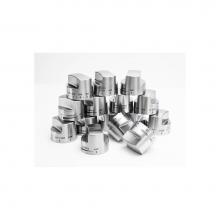 Viking SSKKVDR54860 - Stainless Knob Kit 5 Series DF Ranges 48/60''