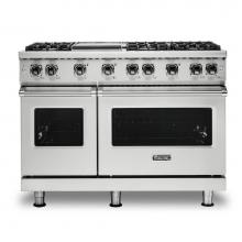 Viking VGR5486GSSLP - 48''W./24''D. Gas Sealed Burner Range-6 Burners/Griddle-Stainless-LP
