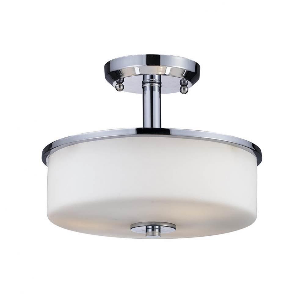 3 Light Semi Flush