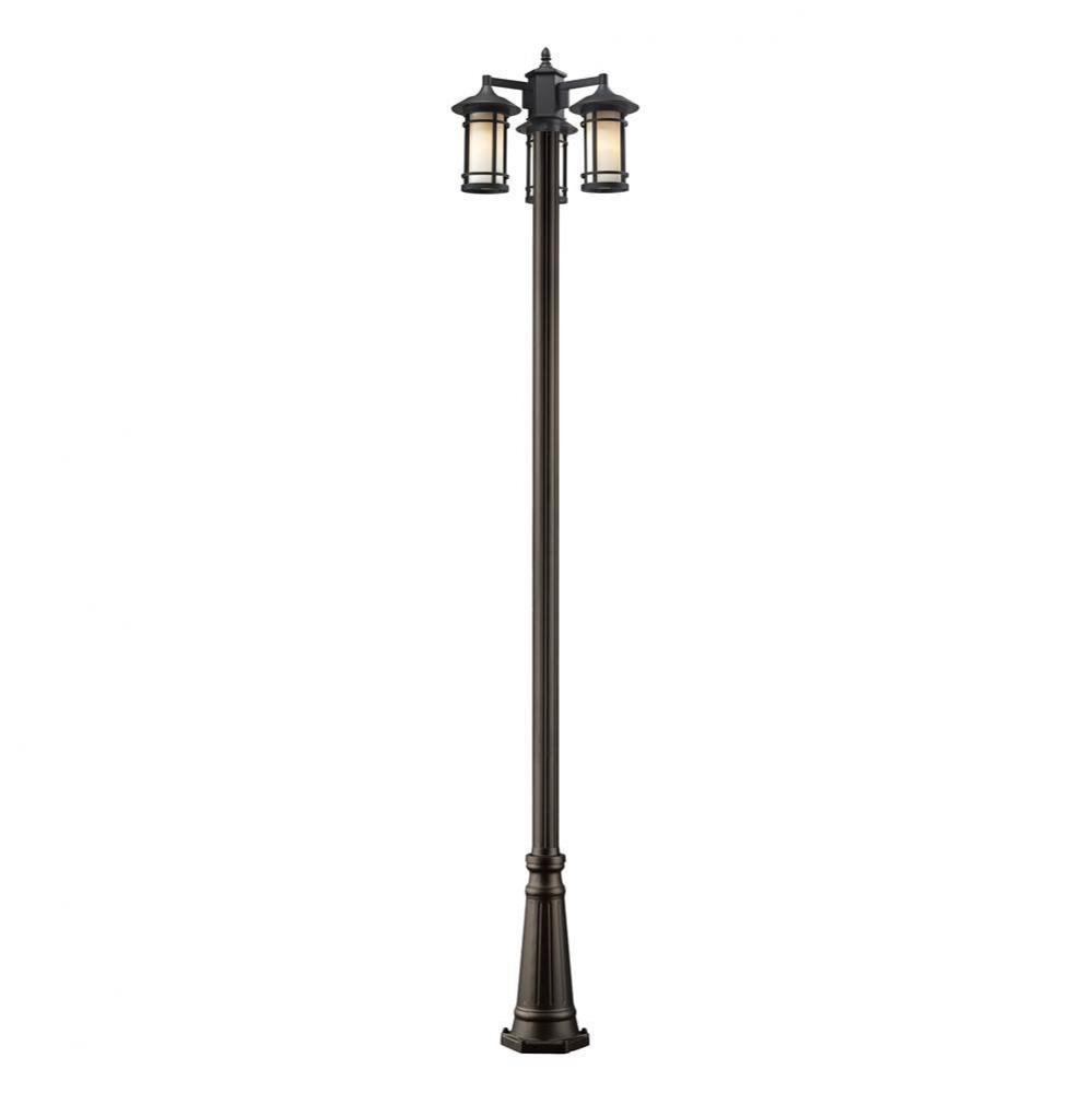 3 Light Outdoor Post