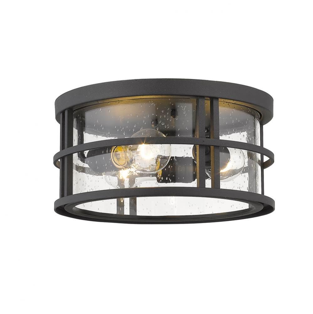 3 Light Outdoor Flush Ceiling Mount