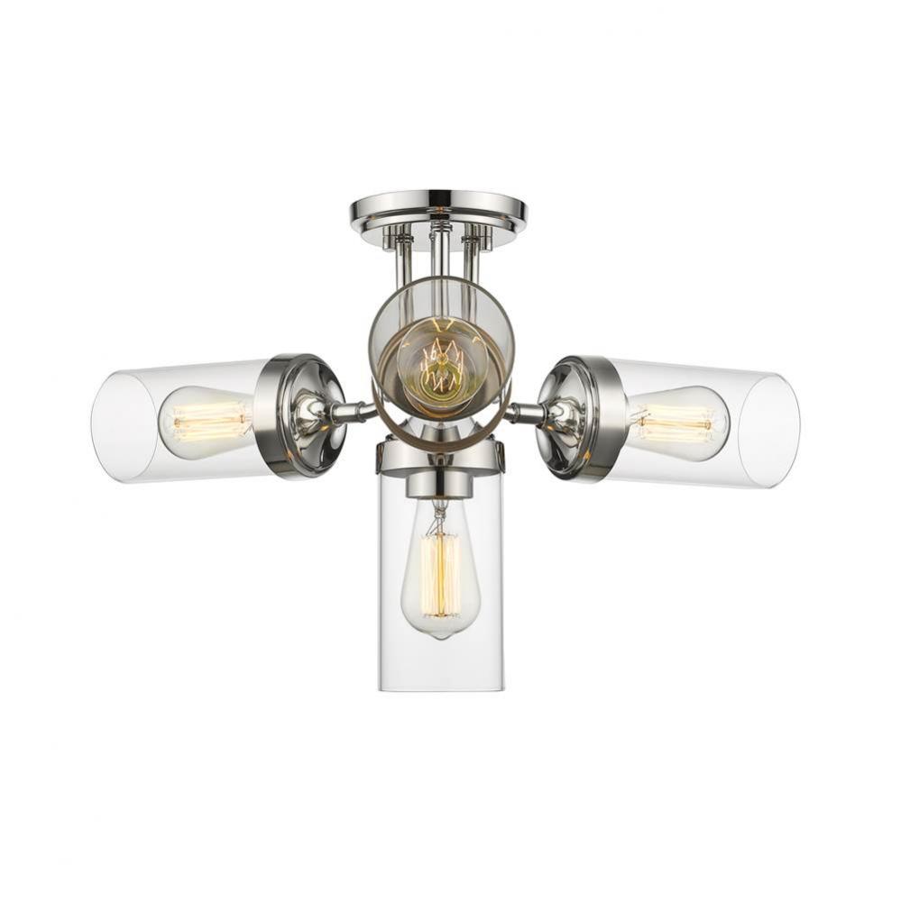 4 Light Semi Flush