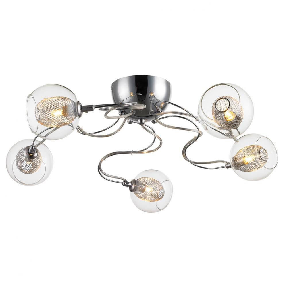 5 Light Semi Flush