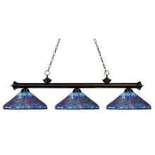Z-Lite 100703BRZ-D16-1 - 3 Light Billiard
