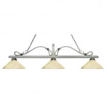 Z-Lite 114-3AS-AGM14 - 3 Light Billiard