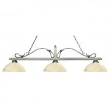 Z-Lite 114-3AS-DGM14 - 3 Light Billiard