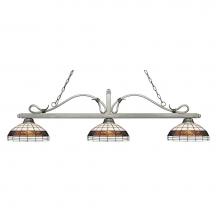 Z-Lite 114-3AS-F14-1 - 3 Light Billiard