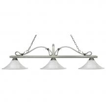 Z-Lite 114-3AS-FWM16 - 3 Light Billiard