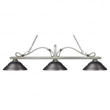 Z-Lite 114-3AS-SOB - 3 Light Billiard