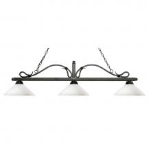 Z-Lite 114-3GB-AMO14 - 3 Light Billiard