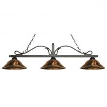 Z-Lite 114-3GB-SAC - 3 Light Billiard