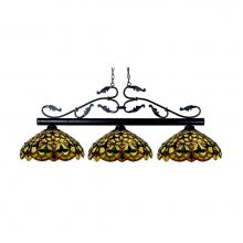 Z-Lite 140BRZ-C14 - 3 Light Billiard