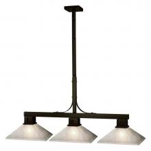 Z-Lite 150BRZ-MWL13 - 3 Light Billiard