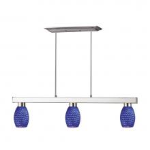 Z-Lite 152BN-131BLUE - 3 Light Billiard
