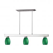 Z-Lite 152BN-131GREEN - 3 Light Billiard