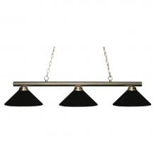 Z-Lite 155-3BN-MMB - 3 Light Billiard