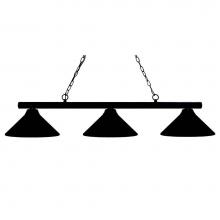 Z-Lite 155-3MB-MMB - 3 Light Billiard