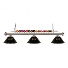 Z-Lite 170BN-ARS - 3 Light Billiard