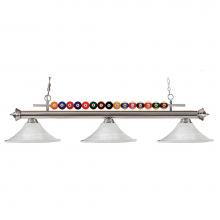 Z-Lite 170BN-FWM16 - 3 Light Billiard