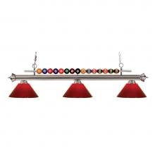 Z-Lite 170BN-PRD - 3 Light Billiard
